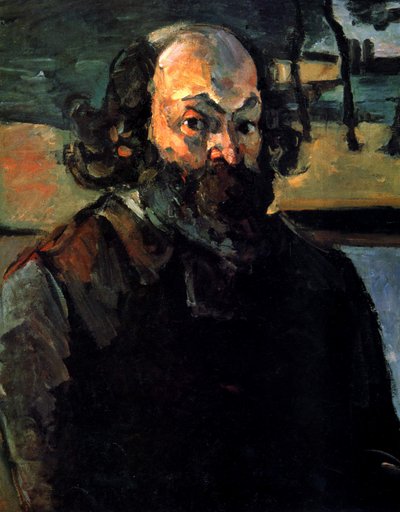 Self-portrait by Paul Cézanne